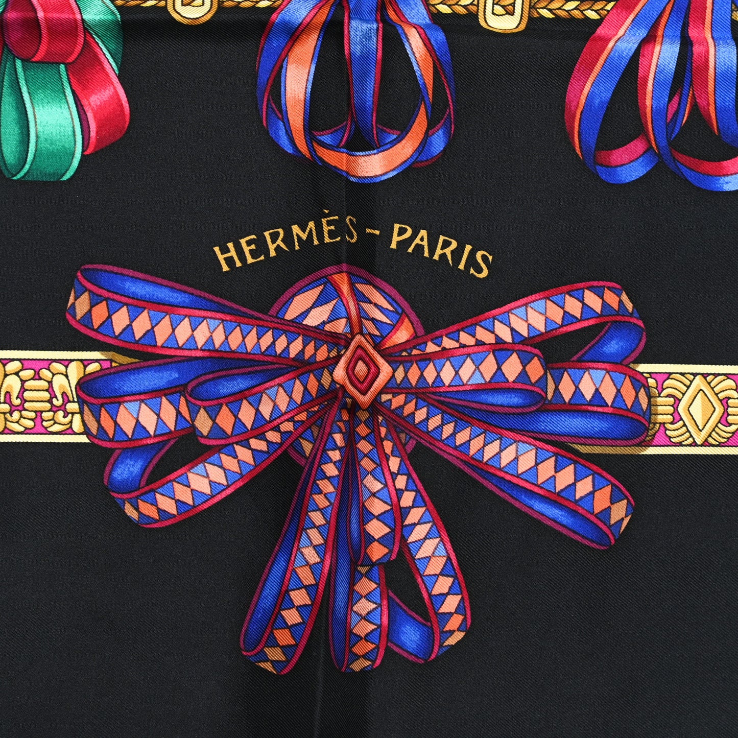 Silk Les Rubans Du Cheval Scarf 90