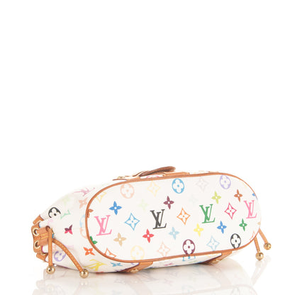 Louis Vuitton Monogram Multicolor Theda GM White 4 of 8