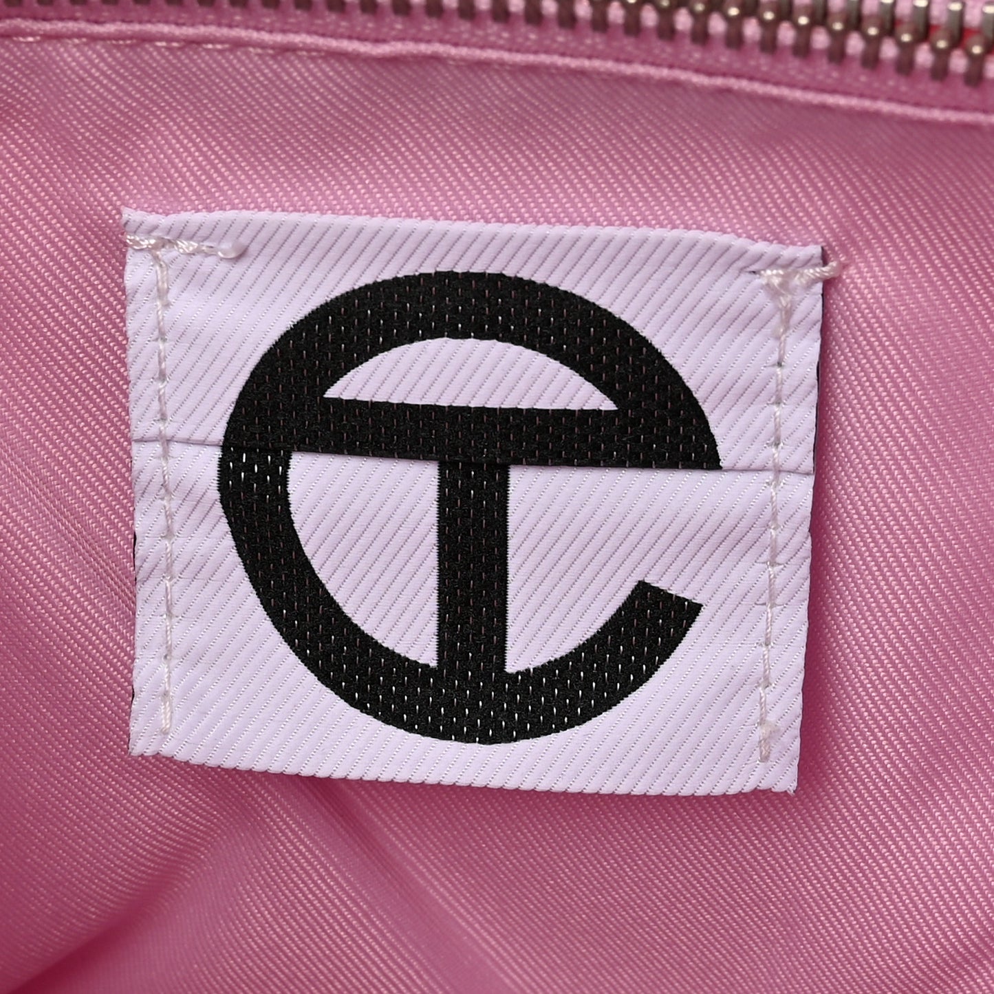 Nylon Medium Puff Shopping Bag Bubblegum