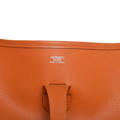 Hermes Epsom Evelyne II PM Orange 6 of 10