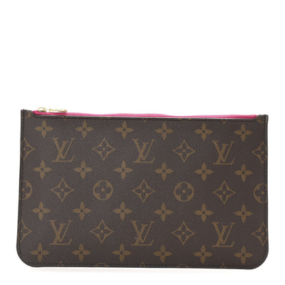 Louis Vuitton Monogram Neverfull MM GM Pochette Pivoine 1 of 6