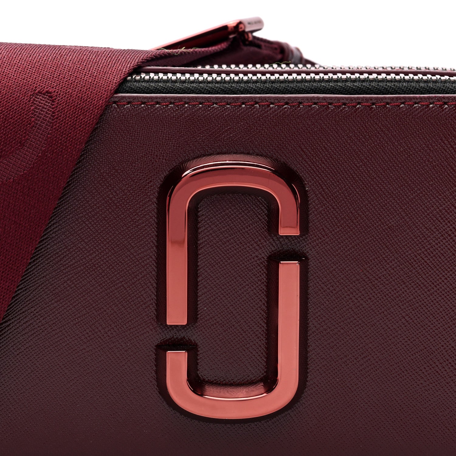 Marc Jacobs Saffiano Snapshot Camera Bag Burgundy 8 of 11