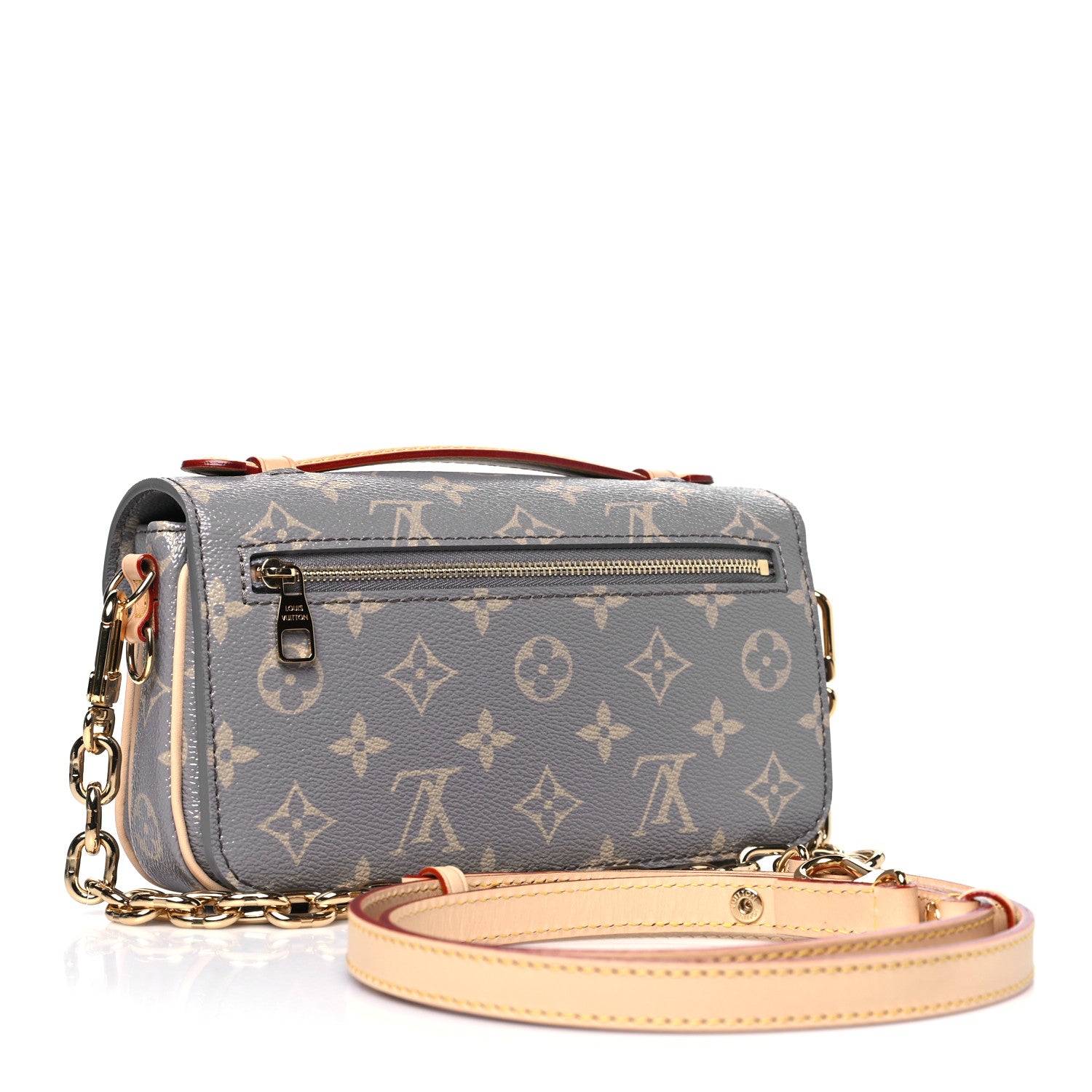 Louis Vuitton Monogram Pochette Metis East West Trianon Gray 3 of 10