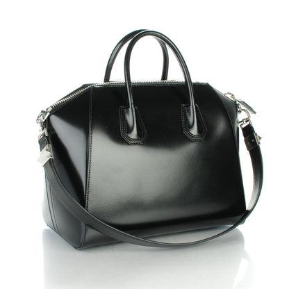 Givenchy Shiny Lord Calfskin Medium Antigona Black 3 of 7