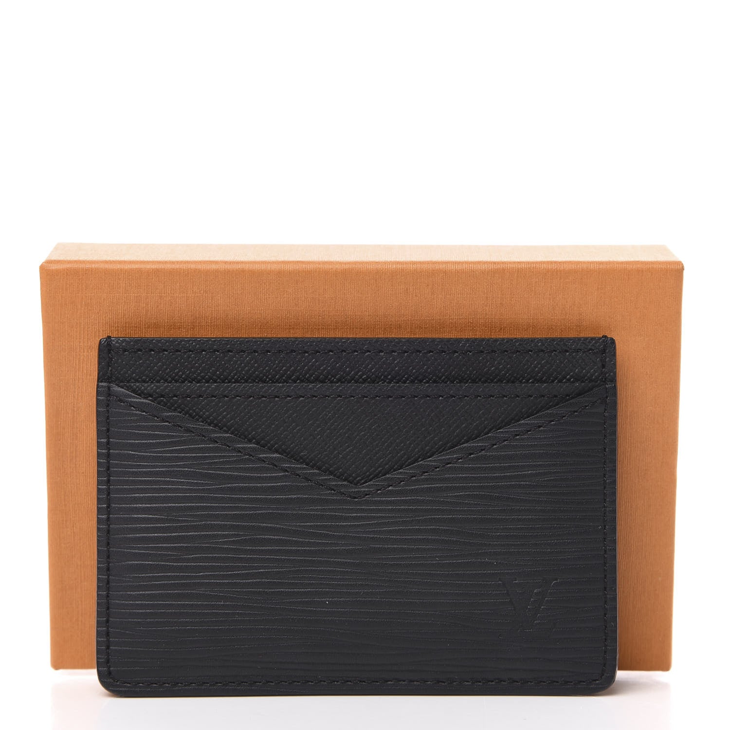Louis Vuitton Epi Neo Porte-Cartes Card Holder Black 8 of 8