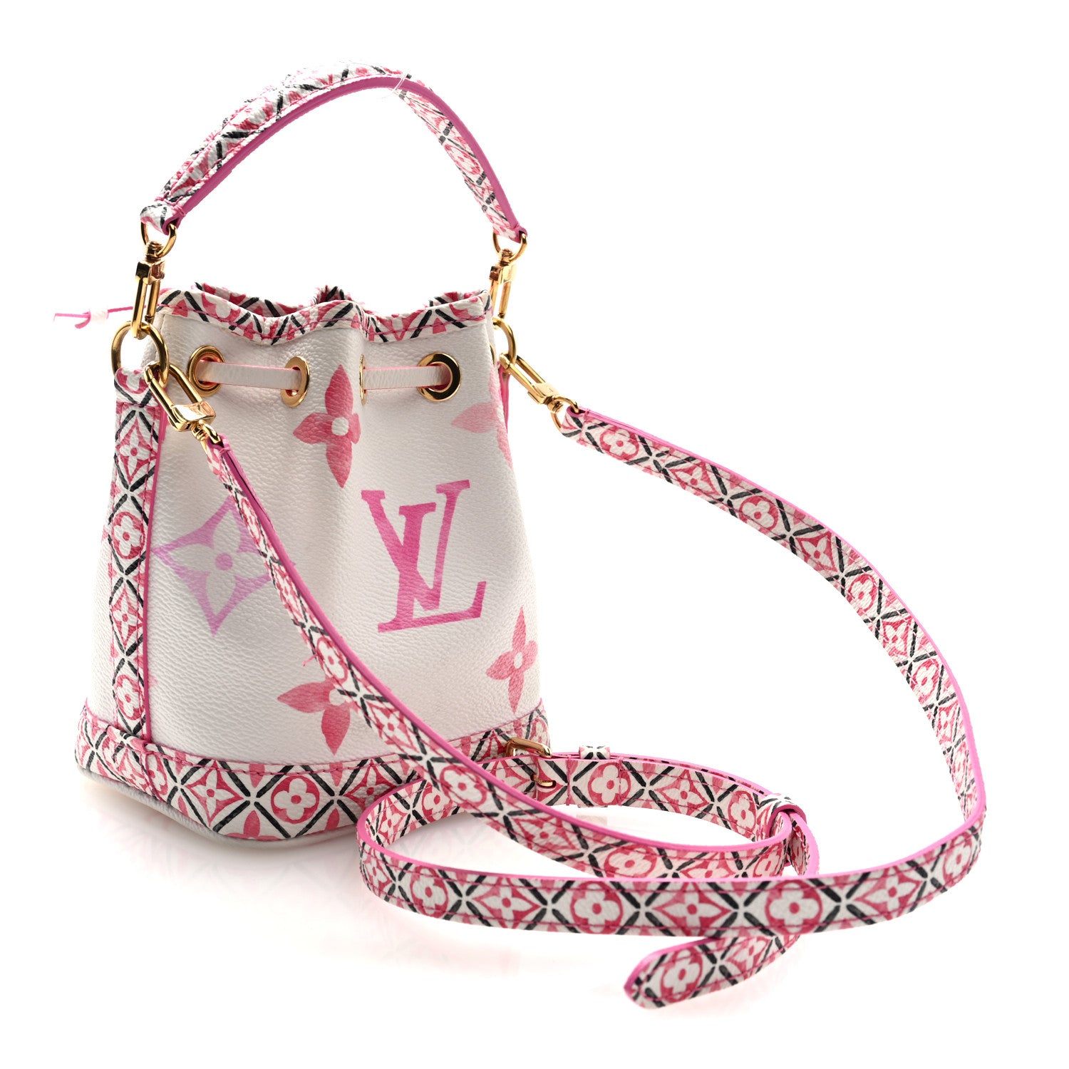 Louis Vuitton Monogram Giant By The Pool Nano Noe Rose 3 of 9
