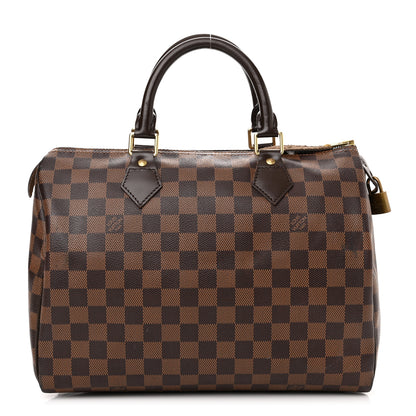 Louis Vuitton Damier Ebene Speedy 30 1 of 17