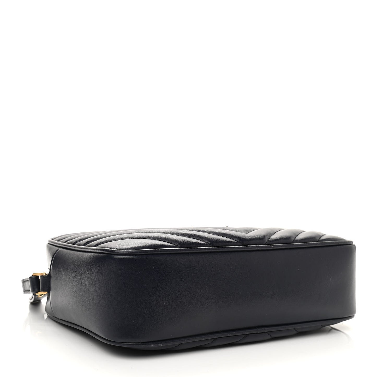 Calfskin Matelasse Monogram Lou Camera Bag Navy