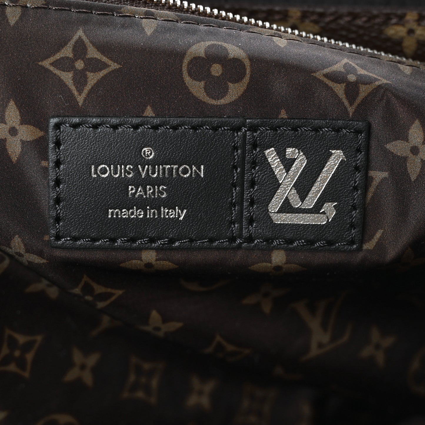 Econyl Monogram Pillow Giant Onthego MM Black