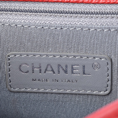 Chanel Caviar Quilted Medium French Riviera Flap Red 7 of 8