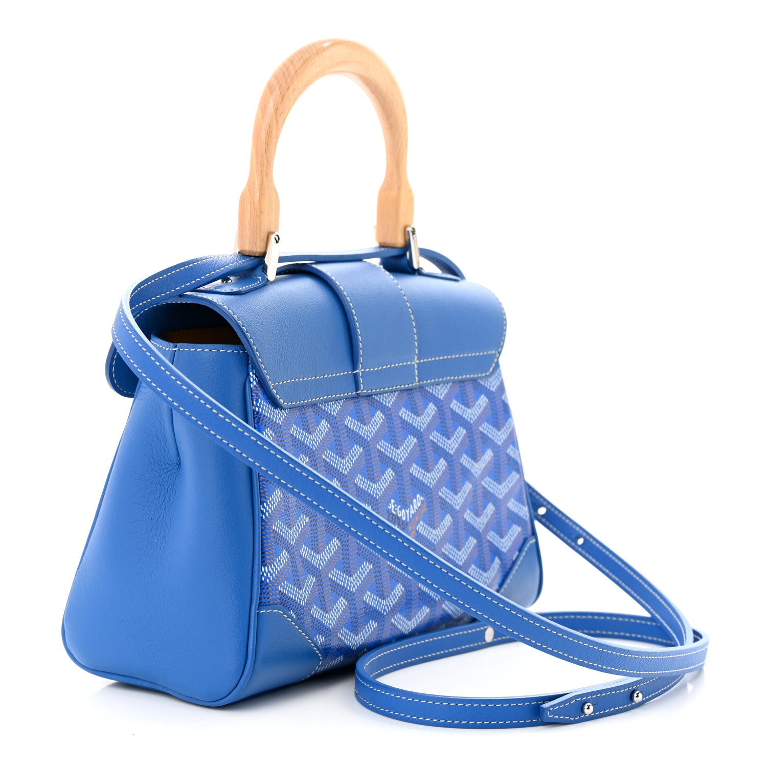 Goyard Goyardine Mini Saigon Sky Blue 3 of 11