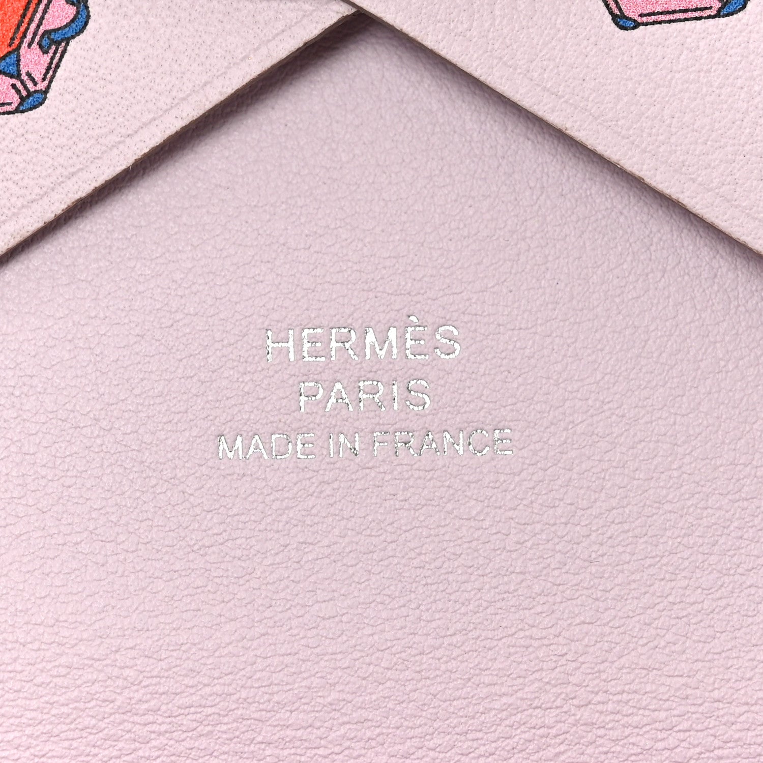 Hermes Swift Valises Calvi Duo Card Case Mauve Pale 6 of 8