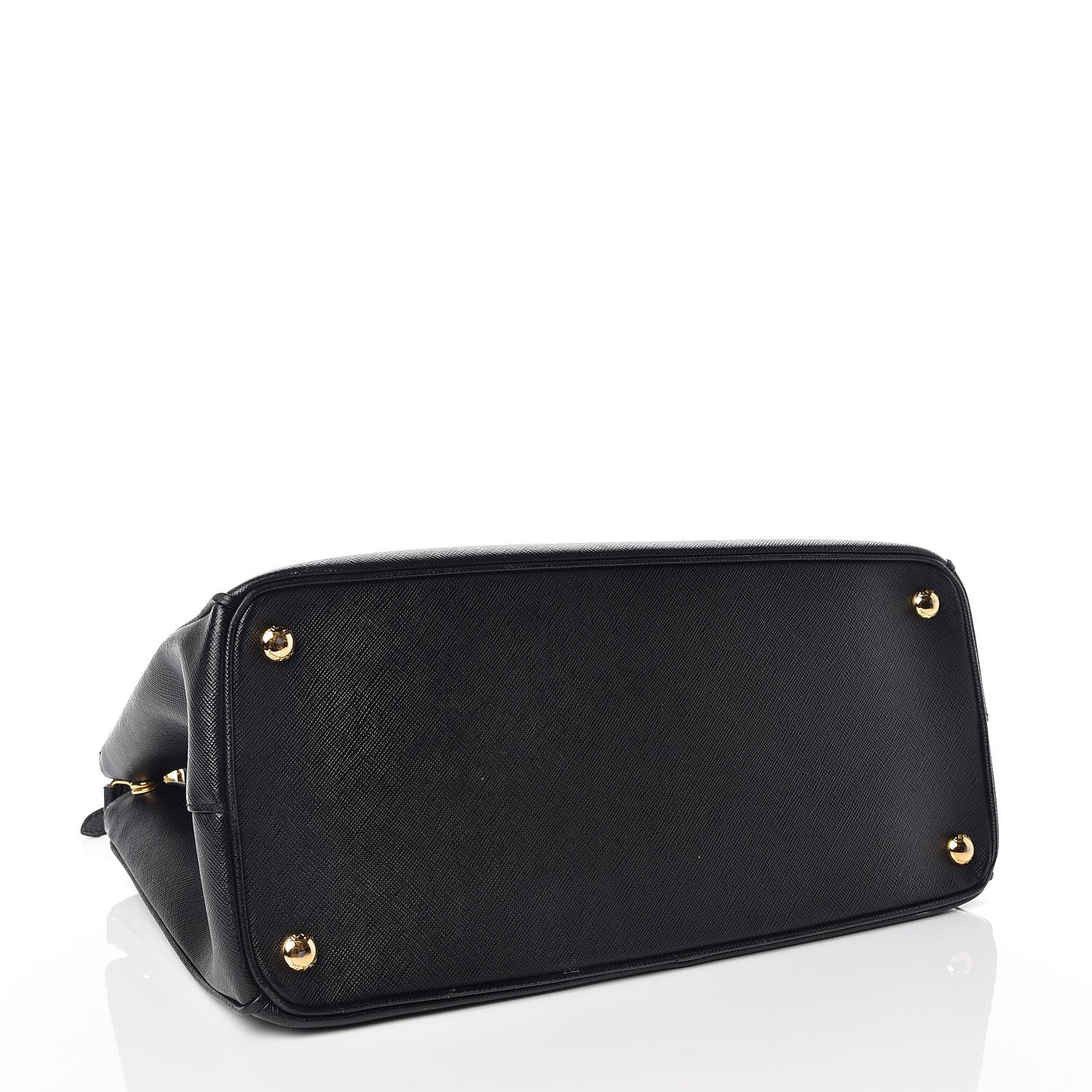 Prada Saffiano Medium Galleria Double Zip Tote Black 4 of 15