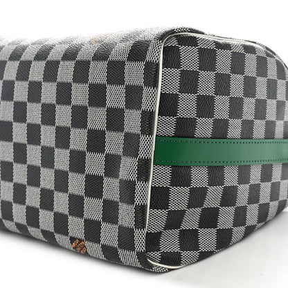 Louis Vuitton Damier Speedy Bandouliere 30 Black White 10 of 10