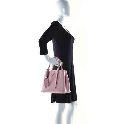 Prada Saffiano Cuir Small Double Handle Tote Pesco 2 of 16