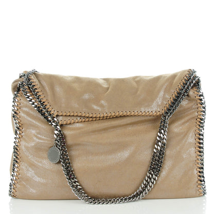 Stella McCartney Shaggy Deer Big Falabella Tote Taupe 3 of 8