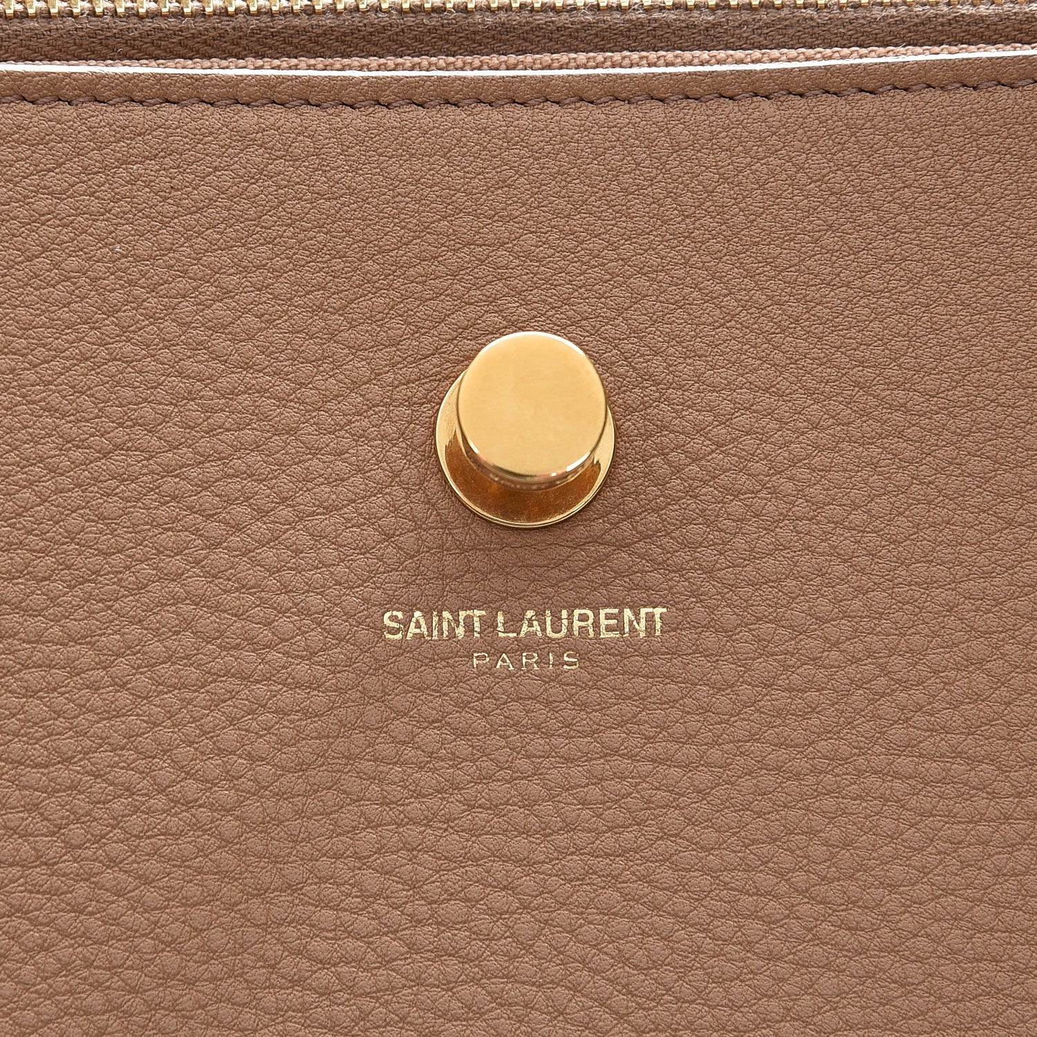 Saint Laurent Calfskin Medium Muse Two Beige 7 of 11