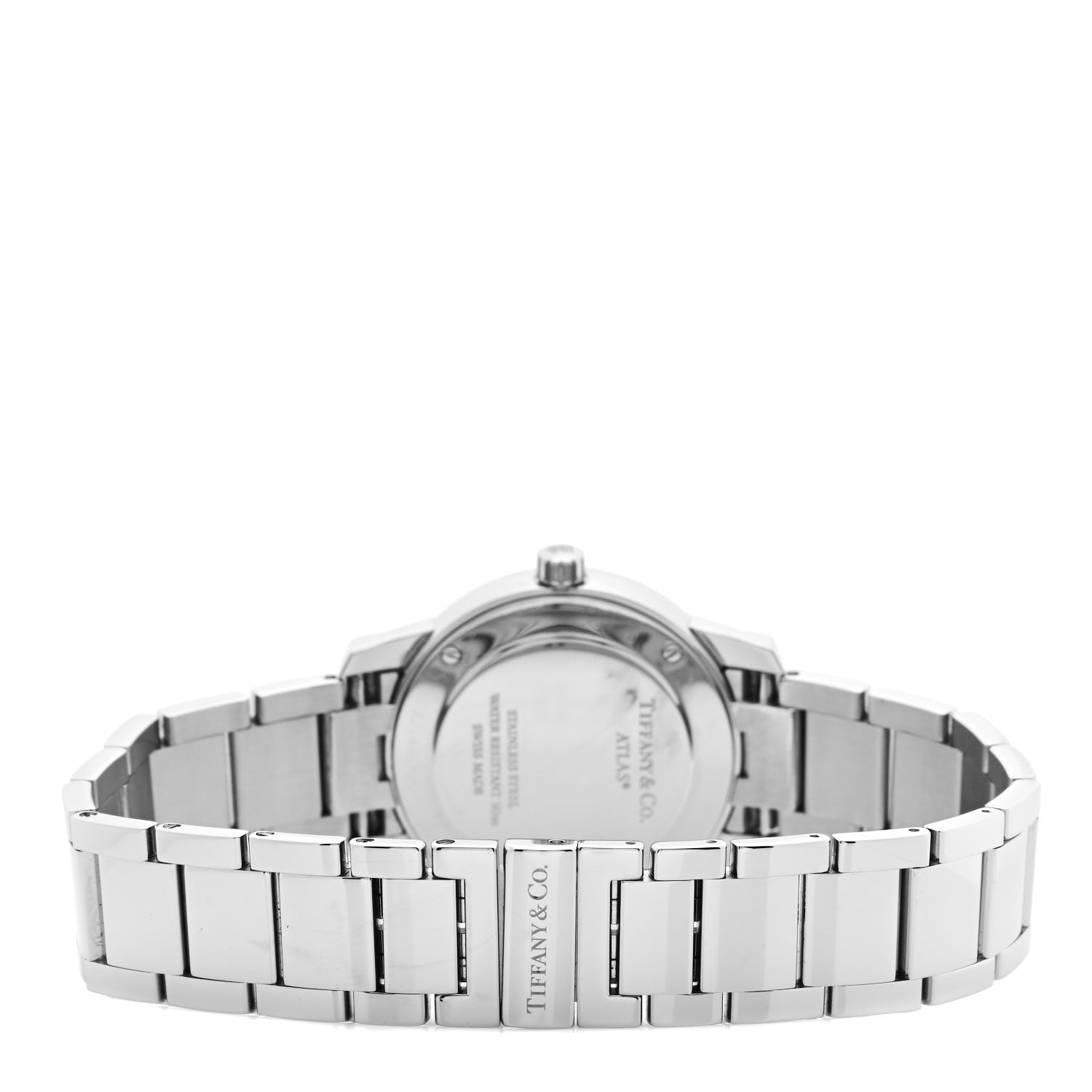 Tiffany Stainless Steel 29mm Atlas 2-Hand Quartz Watch Pink 3 of 5