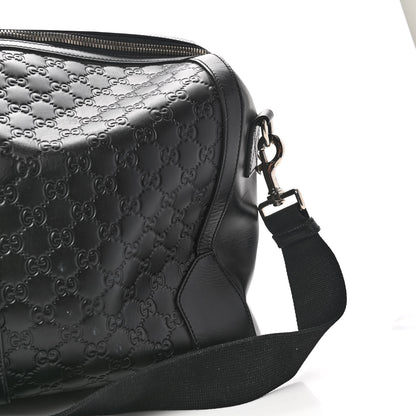 Gucci Guccissima Signature Large Duffle Black 14 of 17