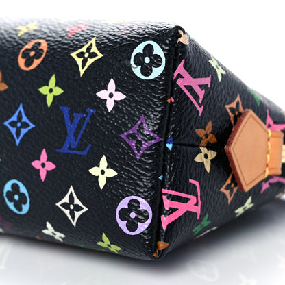 Louis Vuitton Monogram Multicolor Cosmetic Pouch Black Grenade 8 of 8