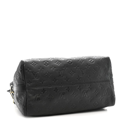 Louis Vuitton Empreinte Monogram Speedy Soft 30 Black 4 of 9