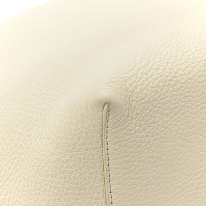 The Row Grained Calfskin Large N/S Park Tote Ivory 10 of 13