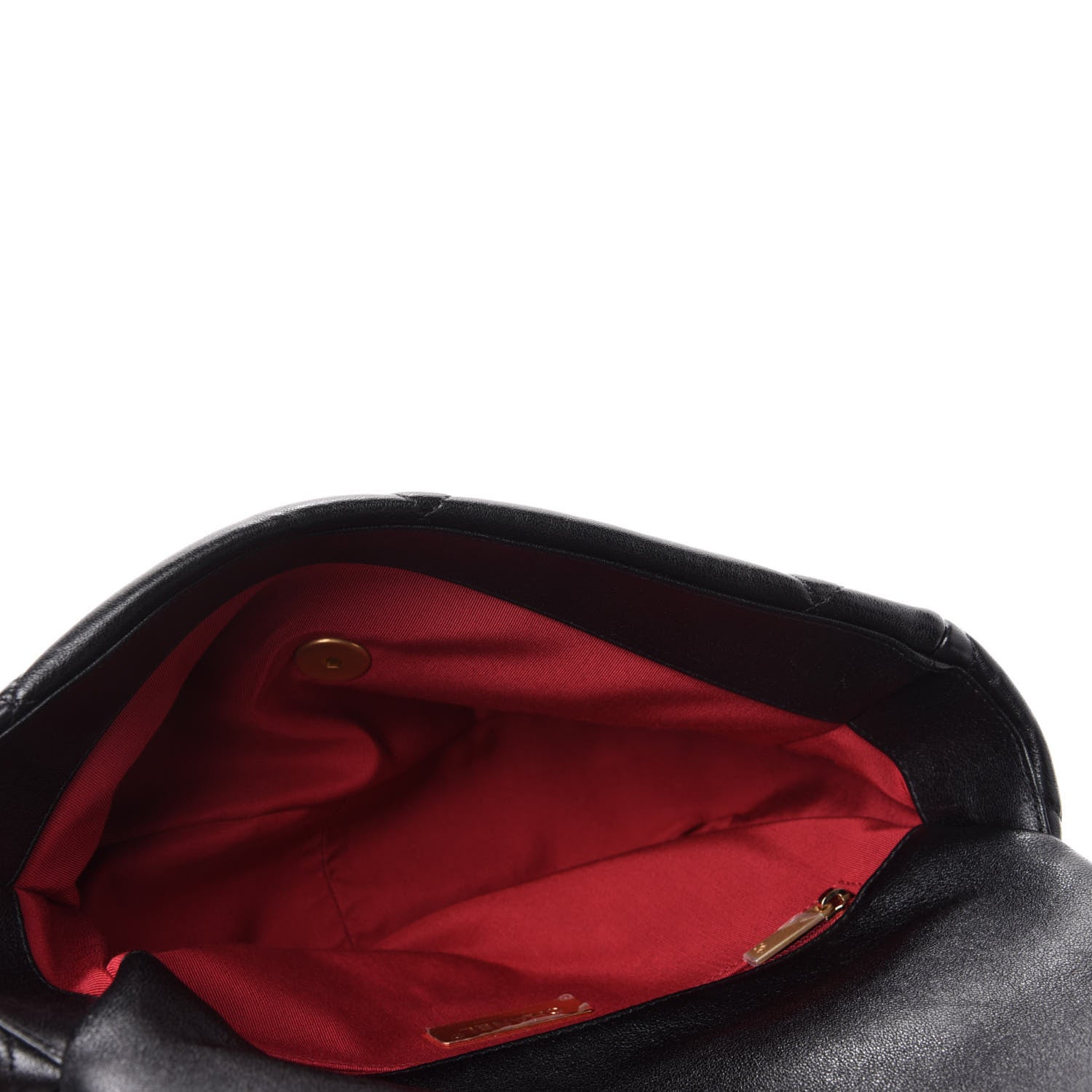 Chanel Lambskin Quilted Large 19 Flap Black 5 of 10