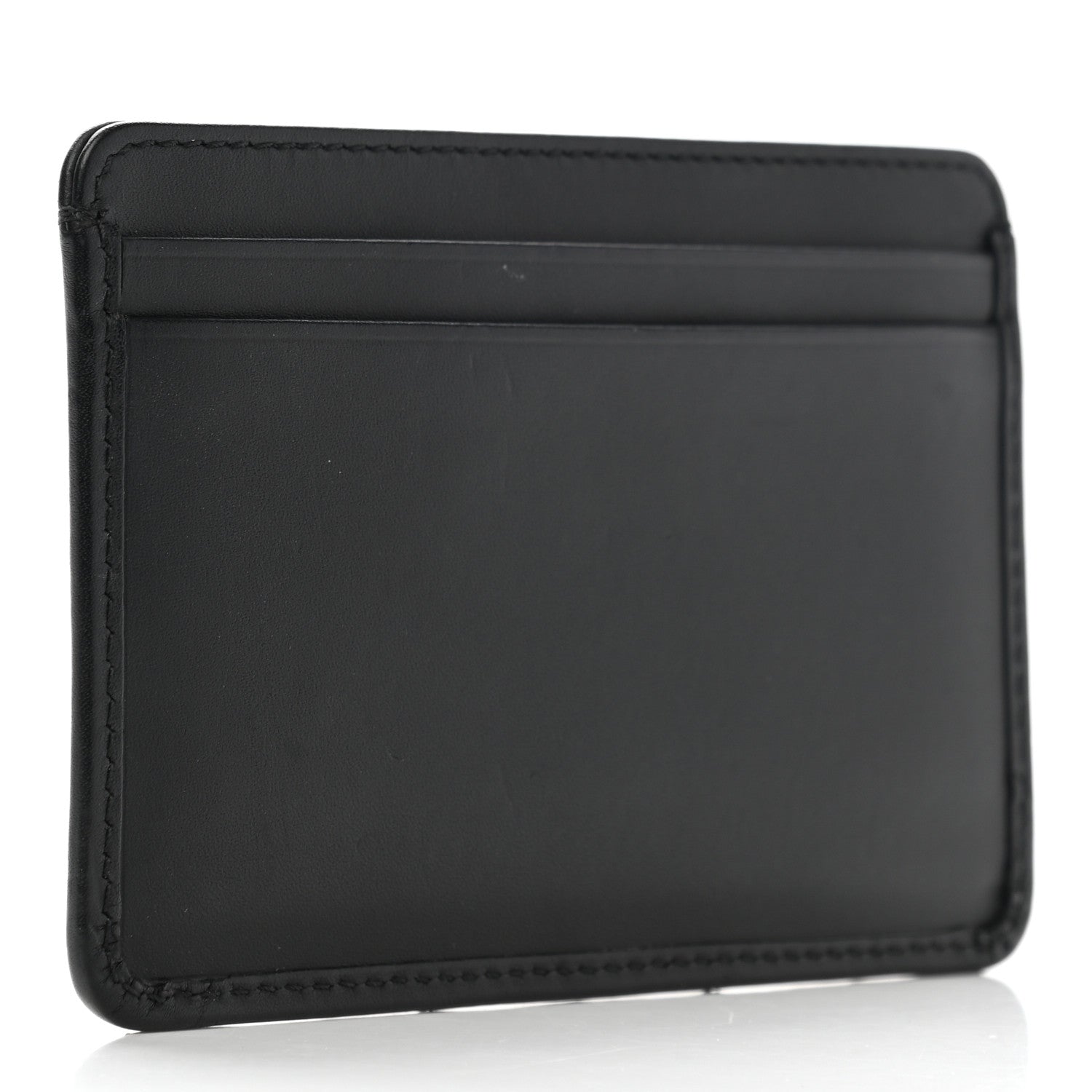 Chanel Calfskin Quilted Cambon Card Holder Black 3 of 9