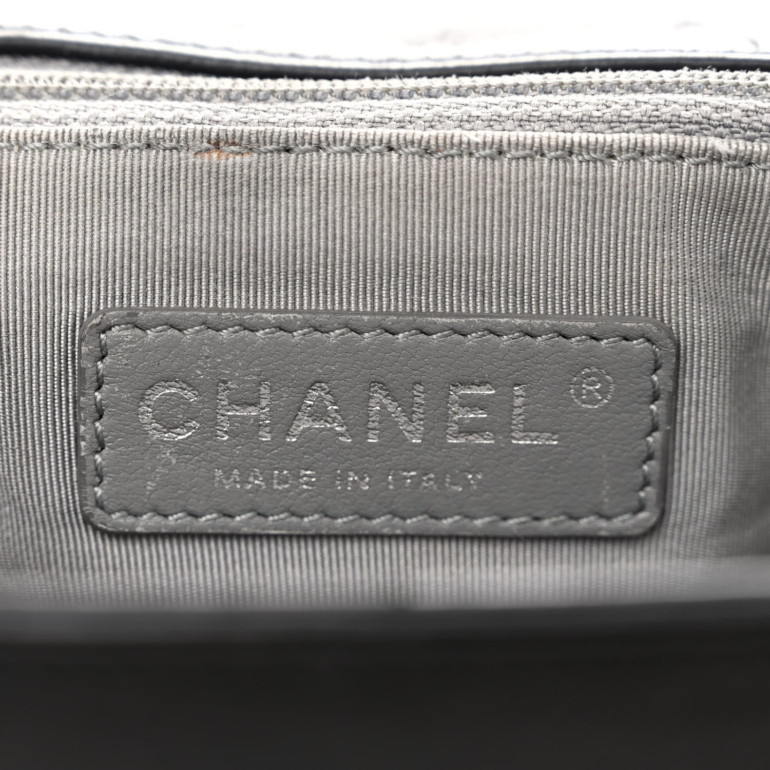 Chanel Calfskin Double Stitch Medium Boy Flap Black 6 of 9