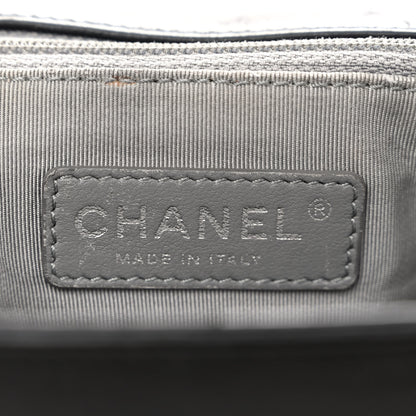Chanel Calfskin Double Stitch Medium Boy Flap Black 6 of 9