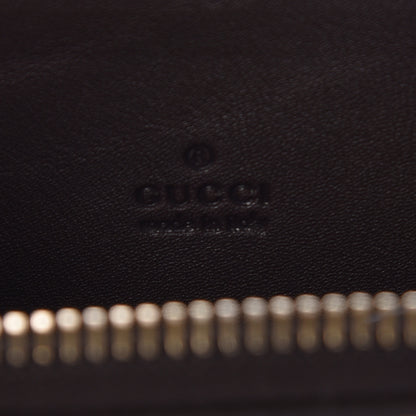 Gucci Monogram Zip Around Card Case Brown 7 of 7