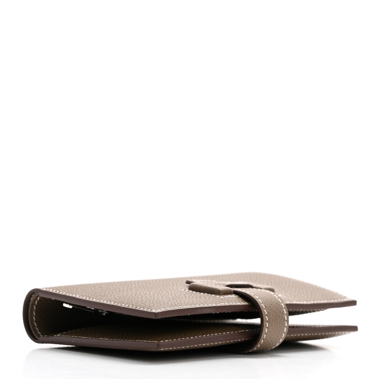 Hermes Epsom New H Passant Compact Wallet Etoupe 4 of 8