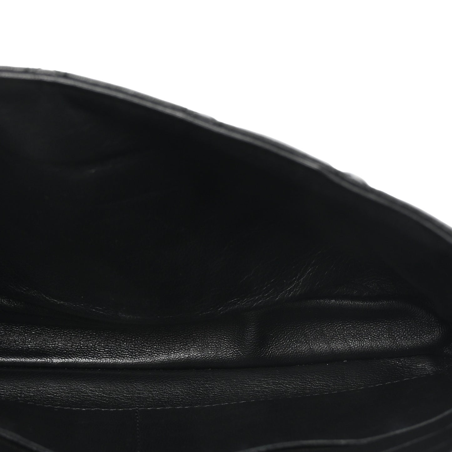 Lambskin Cannage Miss Dior Promenade Pouch Black