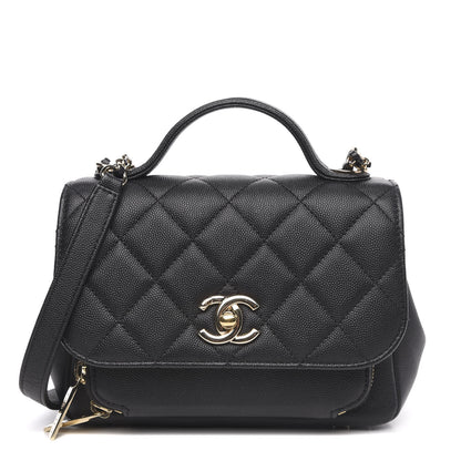 Chanel Caviar Quilted Small Business Affinity Flap Black 1 of 11