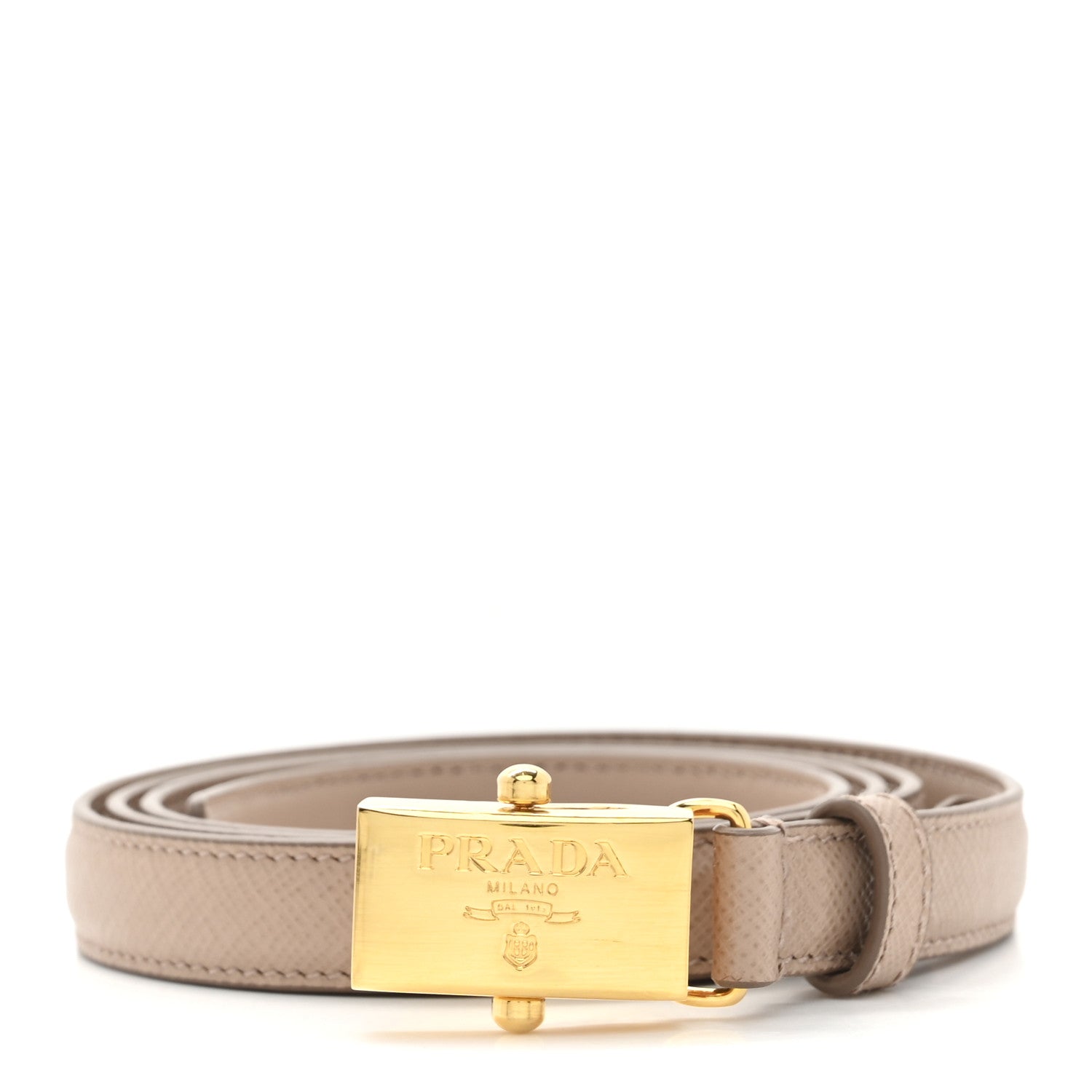 Prada Saffiano Belt 90 36 Cipria 1 of 5