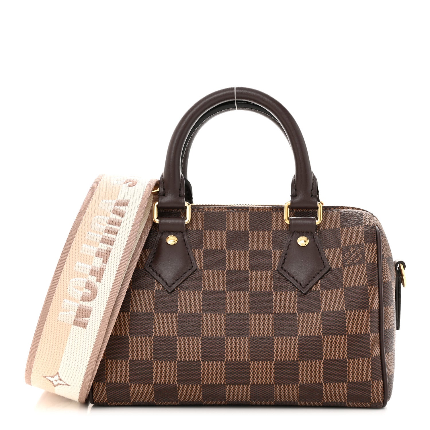 Louis Vuitton Damier Ebene Speedy Bandouliere 20 1 of 12