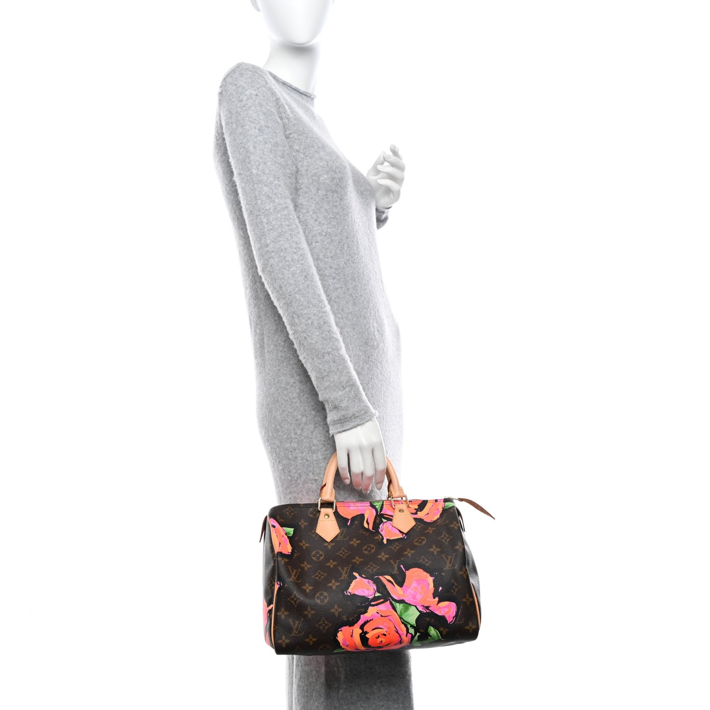 Monogram Roses Speedy 30