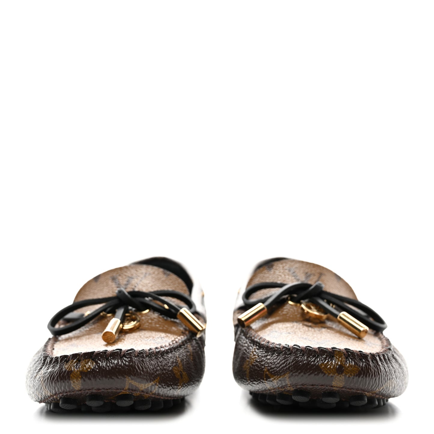 Patent Reverse Monogram Gloria Loafers 37