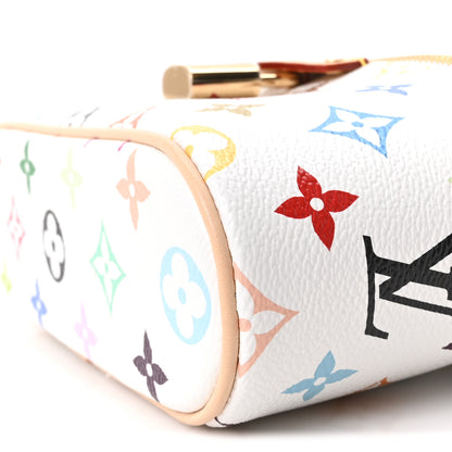 Louis Vuitton LV x TM Monogram Multicolor Vanity Chain Pouch White 9 of 10