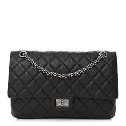 Chanel Aged Calfskin Quilted 2.55 Reissue 226 Flap Black 1 of 13