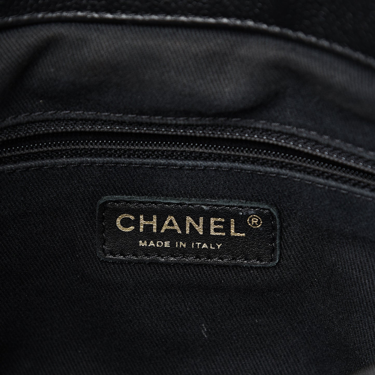 Caviar Quilted Timeless CC Soft Tote Black