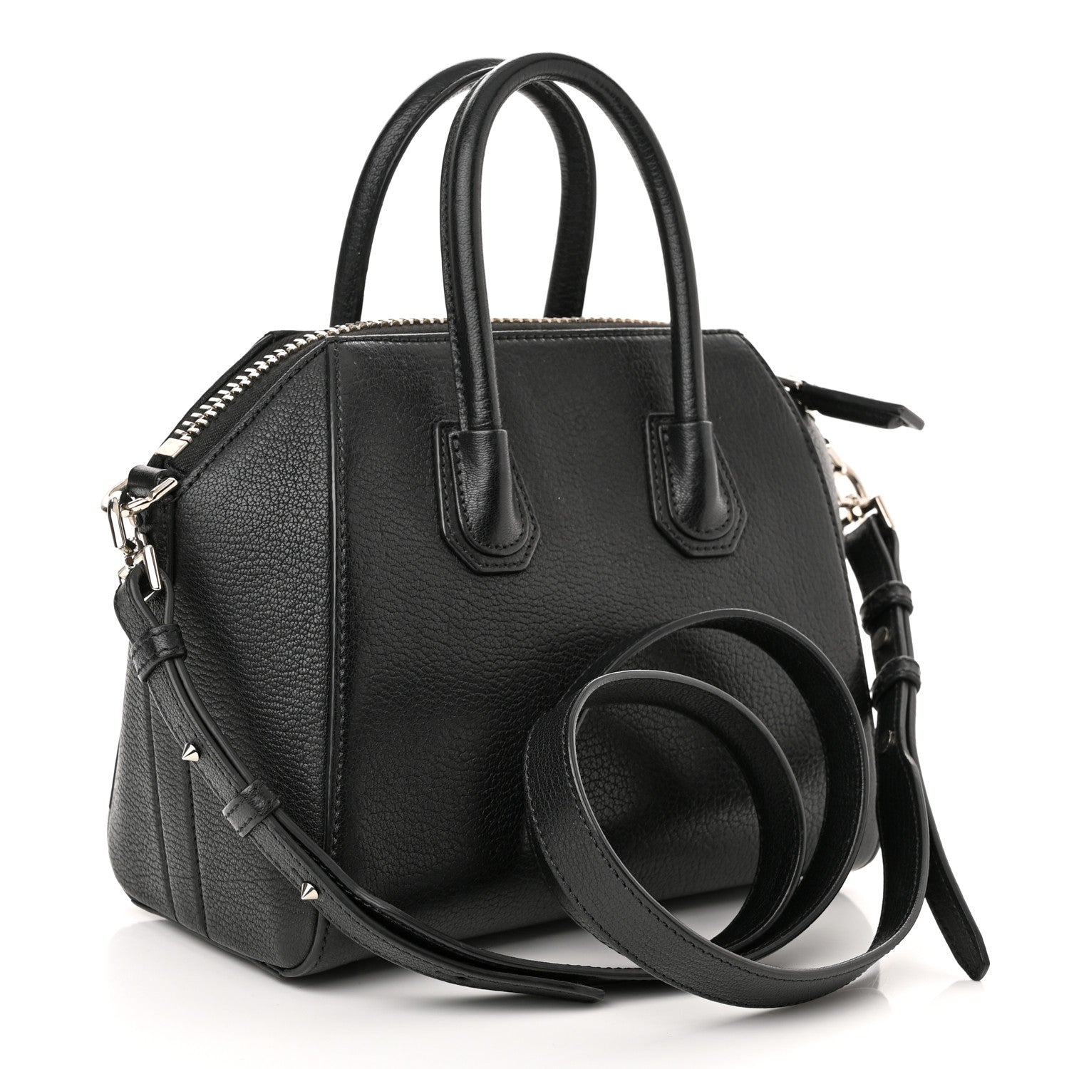 Givenchy Sugar Goatskin Mini Antigona Black 3 of 13