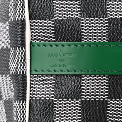 Louis Vuitton Damier Speedy Bandouliere 30 Black White 10 of 19