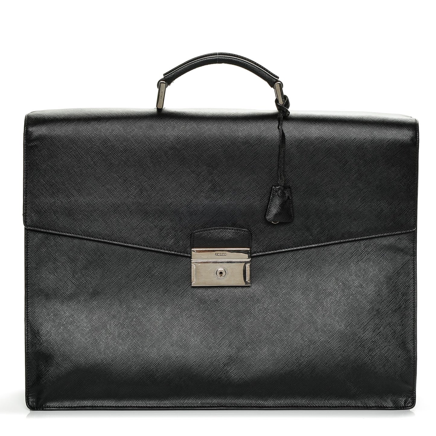 Saffiano Briefcase Nero Black