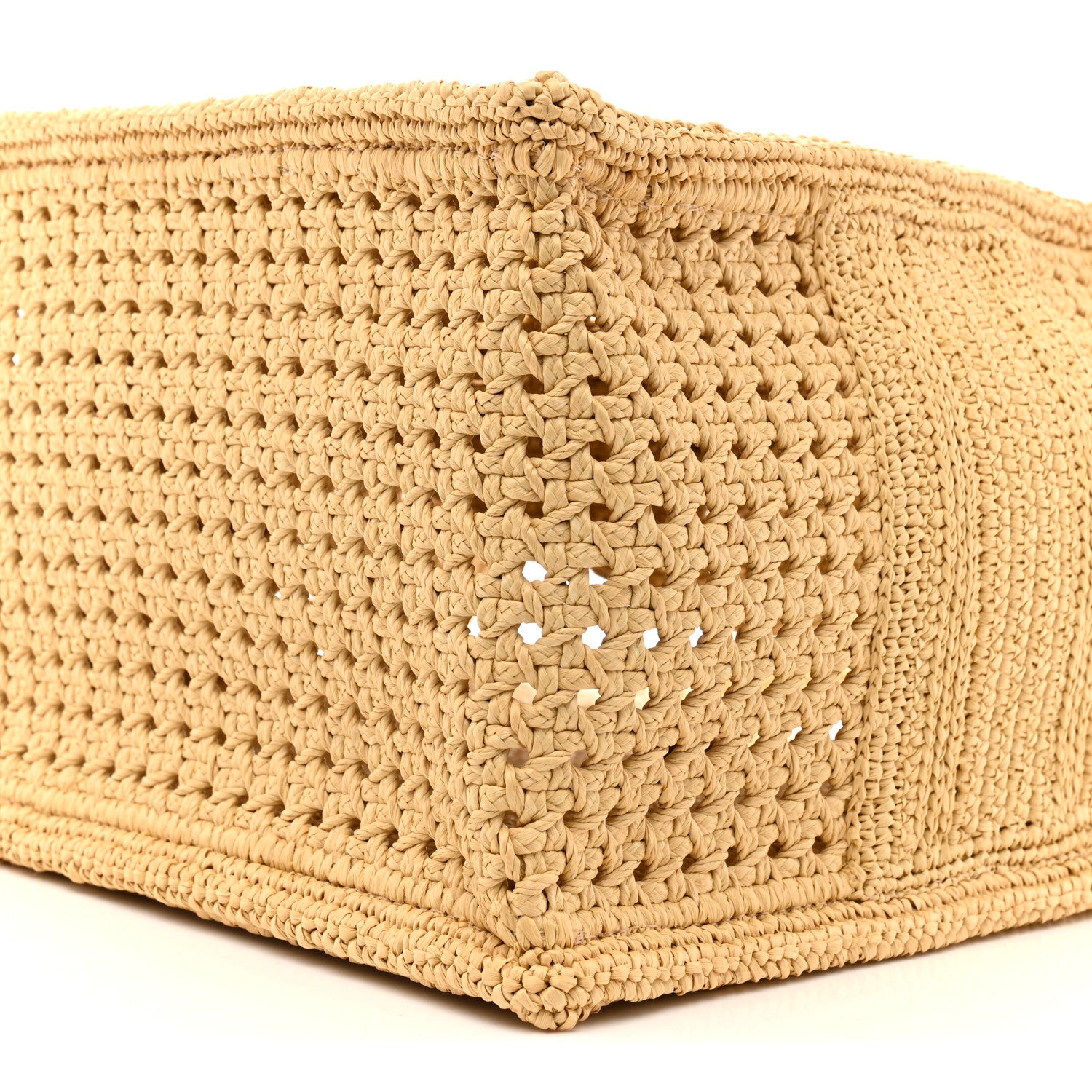 Christian Dior Raffia Medium Book Tote Natural 10 of 10