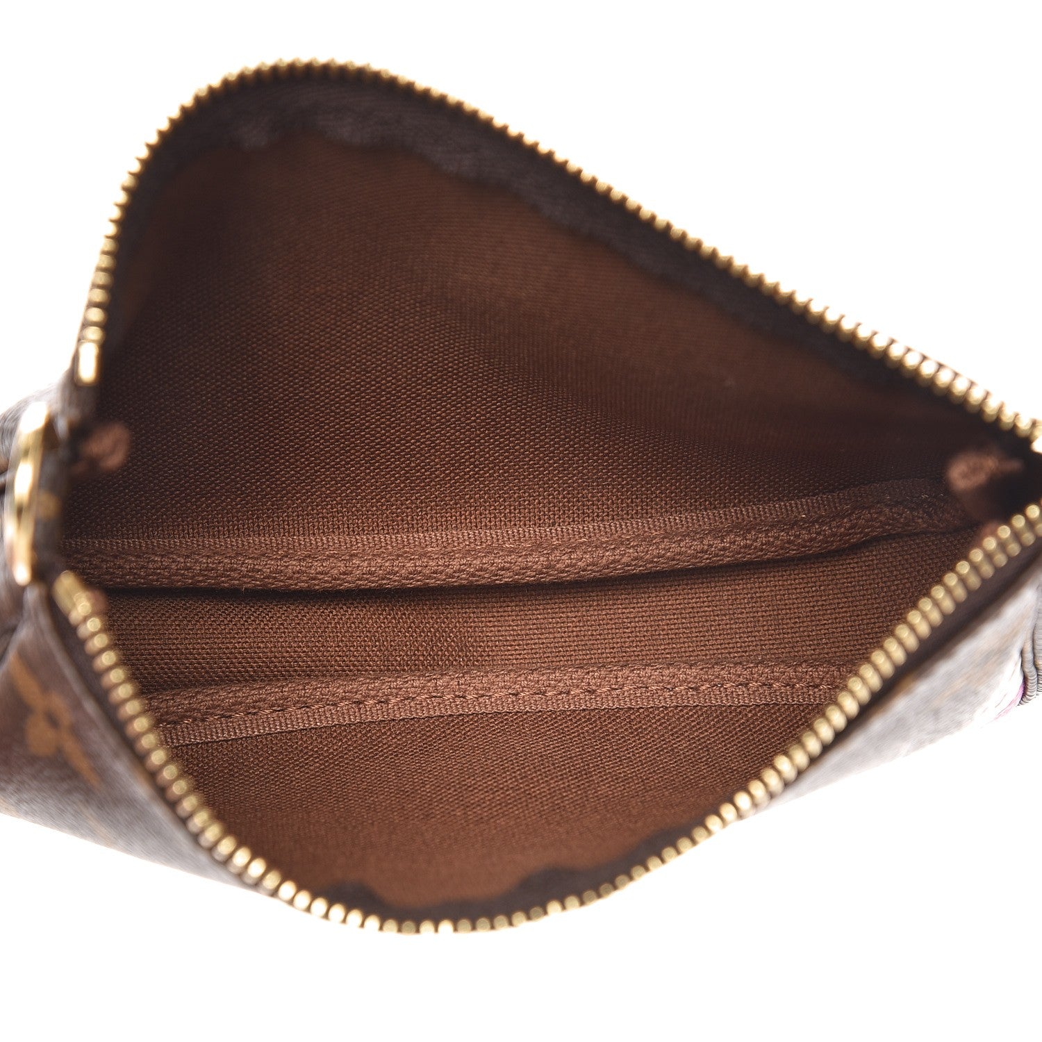 Louis Vuitton Monogram 2016 Christmas Animation Mini Pochette Accessories Rose Ballerine 5 of 7