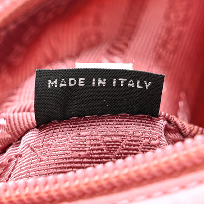 Prada Tessuto Nylon Saffiano Mini Re-Edition 2000 Bag Rosa 7 of 11