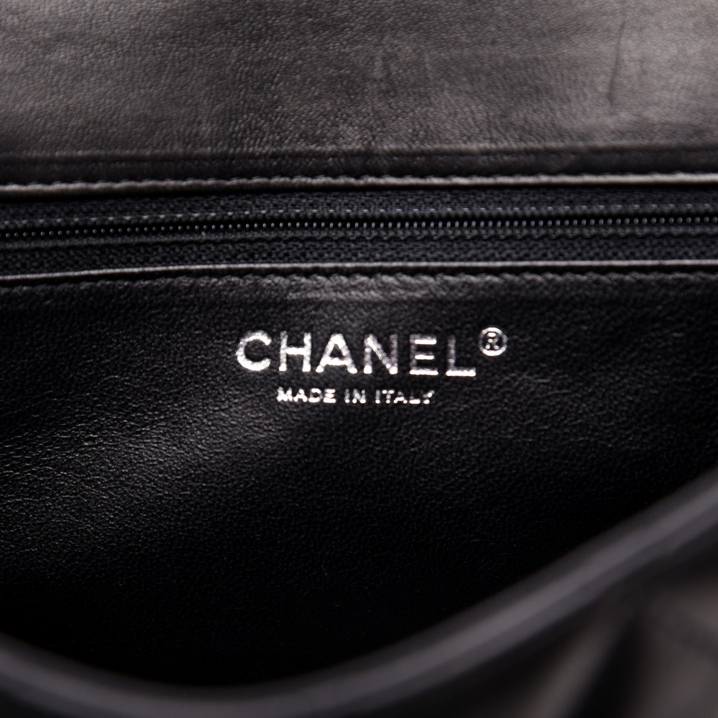 Lambskin Quilted Medium Kelly Flap Black