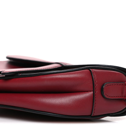 Christian Dior Calfskin Mini Saddle Bag Red 10 of 10