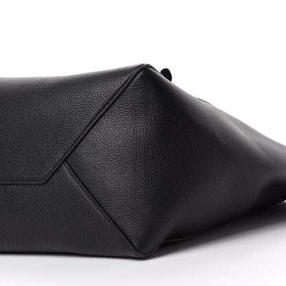 Celine Soft Grained Calfskin Small Belt Cabas Phantom Black 7 of 10